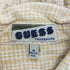 ゲス GUESS 90-00S インド綿 チェック L/S レギュラーカラー シャツ メンズ import:M