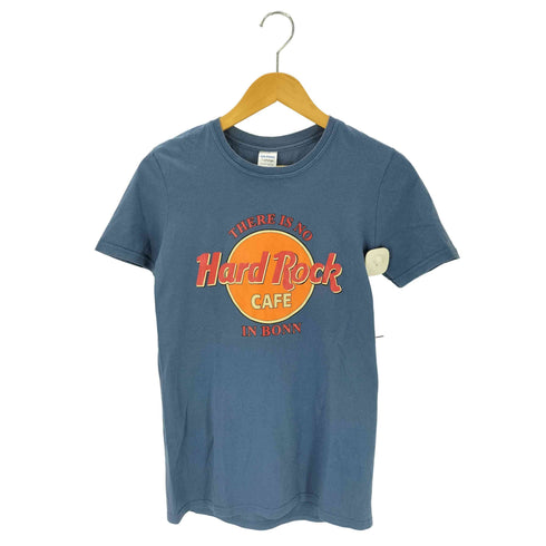 ギルダン GILDAN Hard Rock Cafe フロントプリントTシャツ レディース import:S