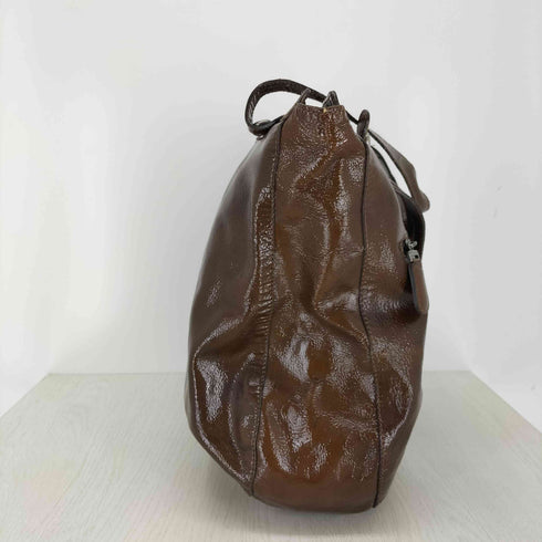 マルニ MARNI パテントレザー トートバッグ レディース