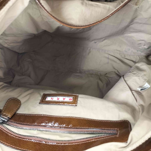マルニ MARNI パテントレザー トートバッグ レディース