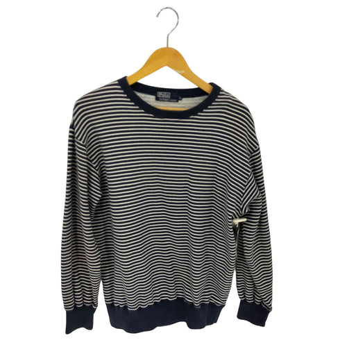 ポロバイラルフローレン Polo by RALPH LAUREN ボーダークルーネックスウェット メンズ import:L