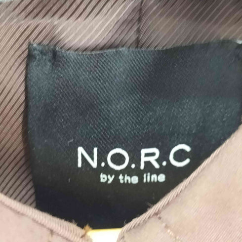 ノーク N.O.R.C コットンツイル ボックスフレアトレンチコート レディース JPN:1