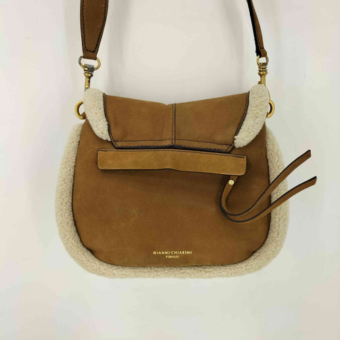 ジャンニキャリーニ GIANNI CHIARINI MADE IN ITALY HELENA ボアショルダーバッグ レディース