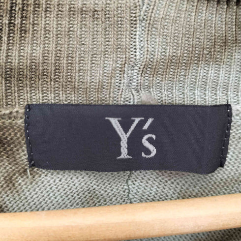 ワイズ Ys 23PRE-FALL タイダイアシンメトリーウールニット レディース JPN:2