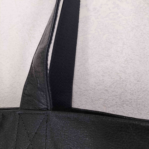 ヨウジヤマモト Yohji Yamamoto シグネチャーロゴカウレザートートバッグ メンズ ONE SIZE