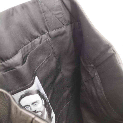 ヨウジヤマモト Yohji Yamamoto シグネチャーロゴカウレザートートバッグ メンズ ONE SIZE