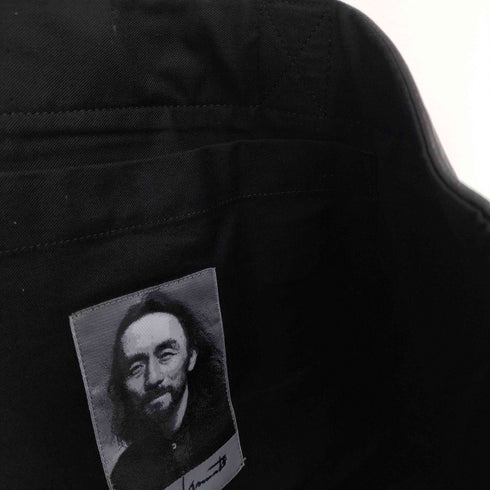 ヨウジヤマモト Yohji Yamamoto シグネチャーロゴカウレザートートバッグ メンズ ONE SIZE