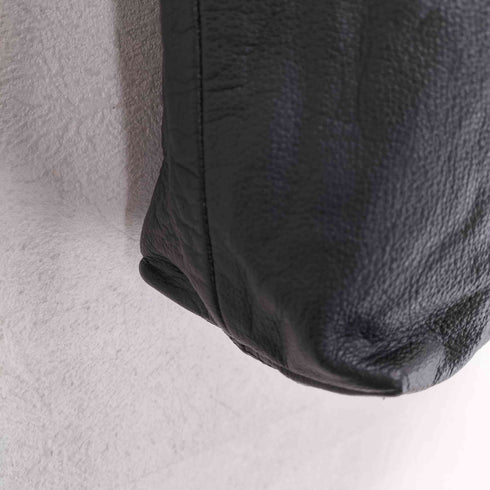 ヨウジヤマモト Yohji Yamamoto シグネチャーロゴカウレザートートバッグ メンズ ONE SIZE
