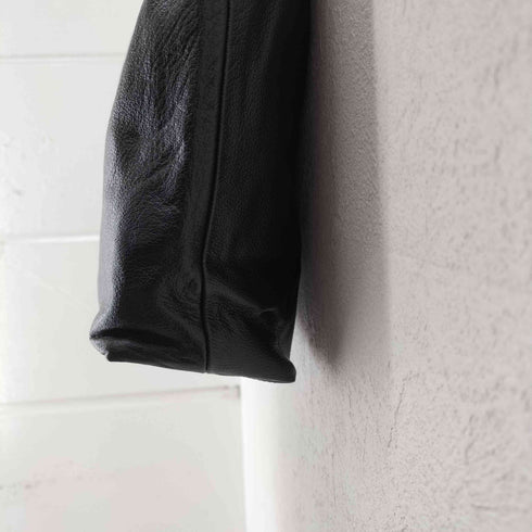 ヨウジヤマモト Yohji Yamamoto シグネチャーロゴカウレザーショルダーバッグ メンズ ONE SIZE