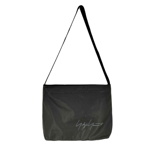 ヨウジヤマモト Yohji Yamamoto シグネチャーロゴカウレザーショルダーバッグ メンズ ONE SIZE