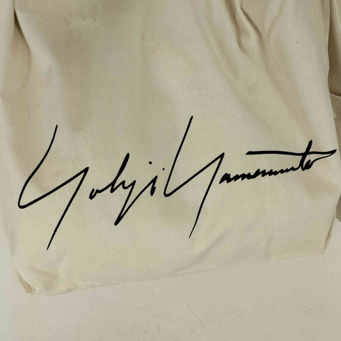 ヨウジヤマモト Yohji Yamamoto シグネチャーロゴキャンバスメッセンジャーバッグ メンズ ONE SIZE