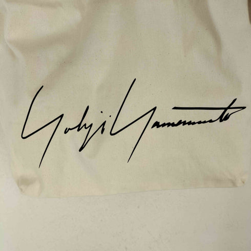 ヨウジヤマモト Yohji Yamamoto シグネチャーロゴキャンバスメッセンジャーバッグ メンズ ONE SIZE