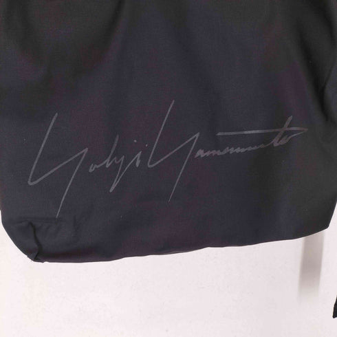 ヨウジヤマモト Yohji Yamamoto シグネチャーロゴキャンバスメッセンジャーバッグ メンズ ONE SIZE