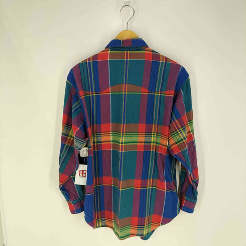 ポロカントリーラルフローレン POLO COUNTRY RALPH LAUREN マルチカラー チェック ウエスタンシャツ メンズ import:M
