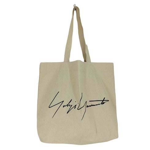 ヨウジヤマモト Yohji Yamamoto シグネチャーロゴキャンバストートバッグ メンズ ONE SIZE