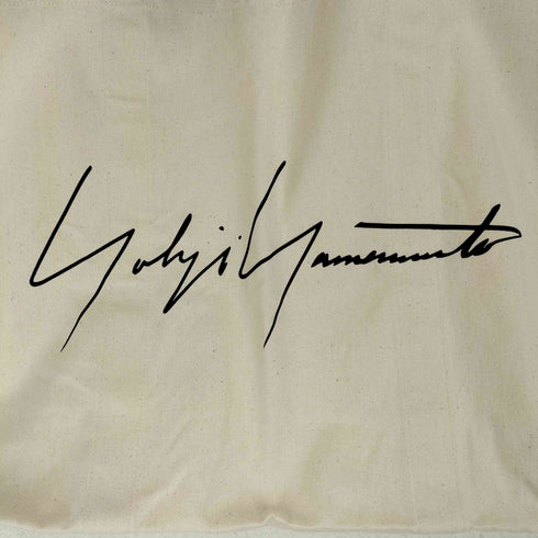 ヨウジヤマモト Yohji Yamamoto シグネチャーロゴキャンバストートバッグ メンズ ONE SIZE