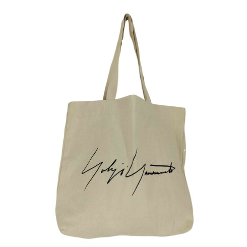 ヨウジヤマモト Yohji Yamamoto シグネチャーロゴキャンバストートバッグ メンズ ONE SIZE