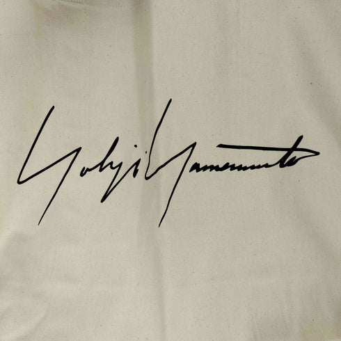 ヨウジヤマモト Yohji Yamamoto シグネチャーロゴキャンバストートバッグ メンズ ONE SIZE