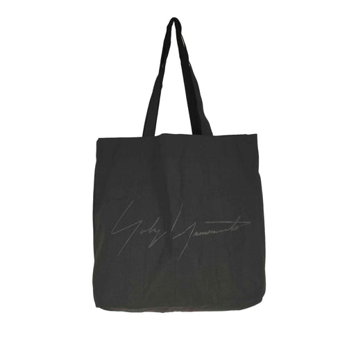 ヨウジヤマモト Yohji Yamamoto シグネチャーロゴキャンバストートバッグ メンズ ONE SIZE