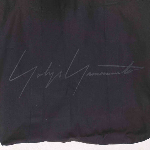 ヨウジヤマモト Yohji Yamamoto シグネチャーロゴキャンバストートバッグ メンズ ONE SIZE