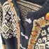 NORDSTRIKK ノルウェー製 PURE NEW WOOL ウール アーガイル チロリアン カーディガン メタルフック ニット レディース LADY 36