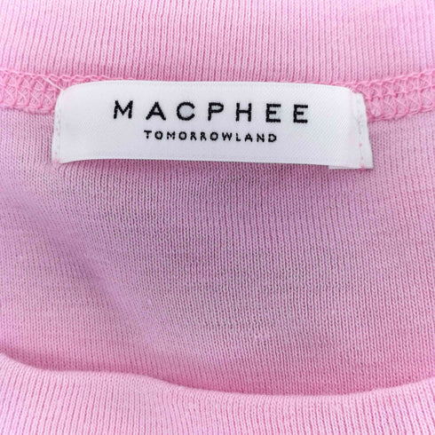 マカフィー MACPHEE スーパーシルキージャージー ハーフスリーブプルオーバー レディース JPN:S