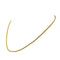 シンパシーオブソウル SYMPATHY OF SOUL Gold Platedツイストチェーンネックレス ゴールドコーティング SV925 レディース