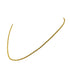 シンパシーオブソウル SYMPATHY OF SOUL Gold Platedツイストチェーンネックレス ゴールドコーティング SV925 レディース