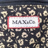 マックスアンドコー MAX & CO. レザーコンビ リボンショルダーバッグ レディース