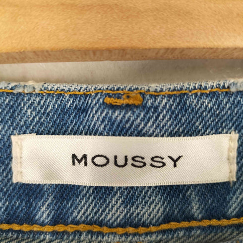 マウジー moussy THIGH SLIT LOOSE STRAIGHT レディース 24