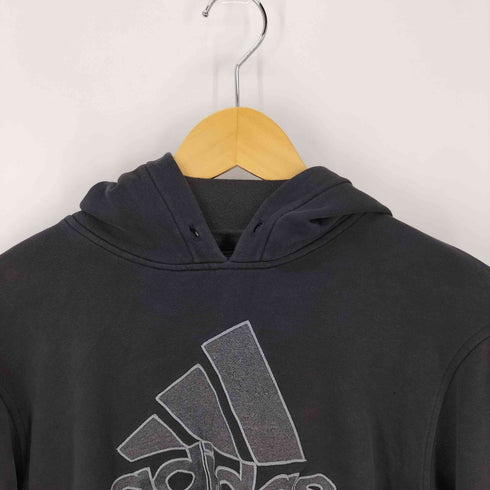 アディダス adidas パフォーマンスロゴ パーカー フェードブラック メンズ