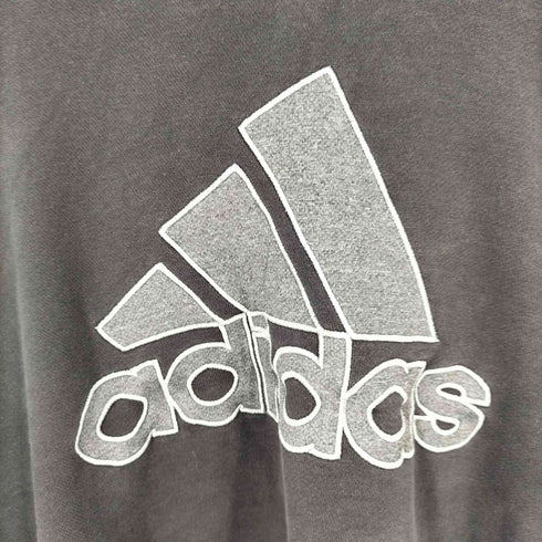アディダス adidas パフォーマンスロゴ パーカー フェードブラック メンズ