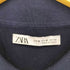 ザラ ZARA 長袖ニットポロシャツ レディース import:M