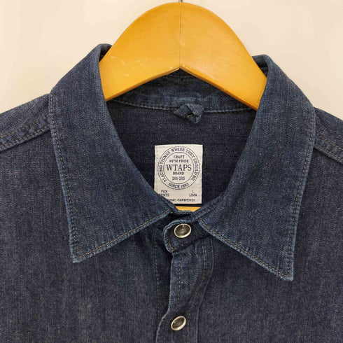 ダブルタップス WTAPS ALLMAN LS SHIRTS オールマン デニム シャツ メンズ JPN:L
