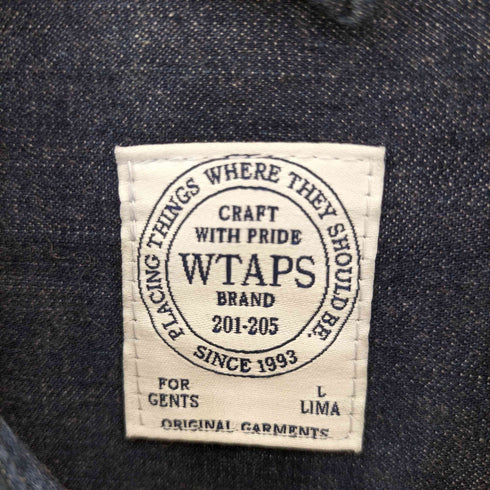 ダブルタップス WTAPS ALLMAN LS SHIRTS オールマン デニム シャツ メンズ JPN:L