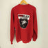 ジャージーズ JERZEES 90S MADE IN USA TIGER SCOTS 両面プリントラグランスウェット メンズ import:XXL