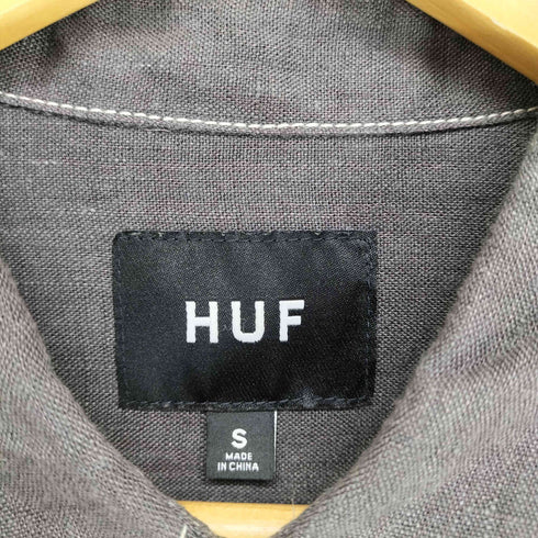 ハフ HUF 24ss HEMP CHAMBRAY LS SHIRT メンズ JPN:S