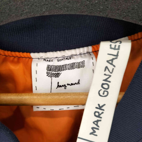 マークゴンザレス Mark Gonzales オーバーサイズ MA-1 ナイロン メンズ JPN:L
