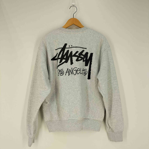 ステューシー Stussy LETTERMAN CREW レターマン クルーネックスウェット メンズ import:M