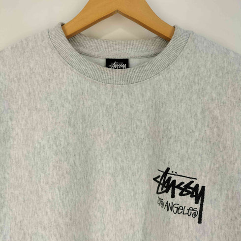 ステューシー Stussy LETTERMAN CREW レターマン クルーネックスウェット メンズ import:M