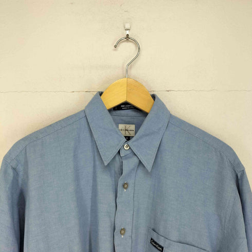 カルバンクライン CALVIN KLEIN MADE IN USA シャンブレーシャツ メンズ JPN:M