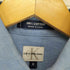 カルバンクライン CALVIN KLEIN MADE IN USA シャンブレーシャツ メンズ JPN:M