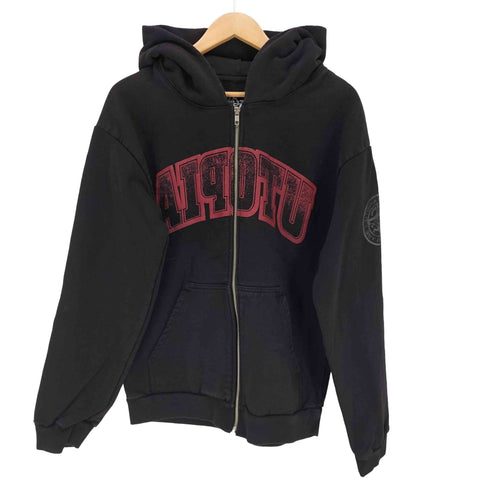 Utopia Reverse Zip Sweat Hoodie トラビス スコット ユートピア スウェット パーカー メンズ import:M