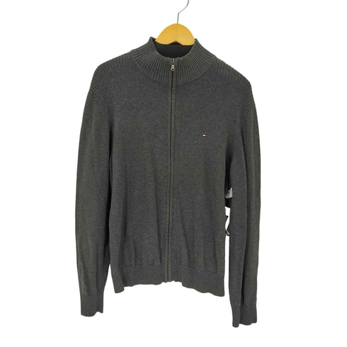 トミーヒルフィガー TOMMY HILFIGER フルジップニット メンズ JPN:M