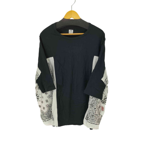 サスクワァッチファブリックス SASQUATCHfabrix. バンダナワイドTシャツ メンズ JPN:XL
