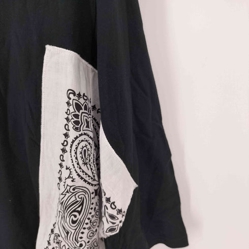 サスクワァッチファブリックス SASQUATCHfabrix. バンダナワイドTシャツ メンズ JPN:XL