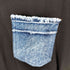 ディーゼル DIESEL デニムポケットVネックTシャツ メンズ JPN:L