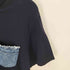 ディーゼル DIESEL デニムポケットVネックTシャツ メンズ import:M