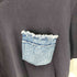ディーゼル DIESEL デニムポケットVネックTシャツ メンズ import:M