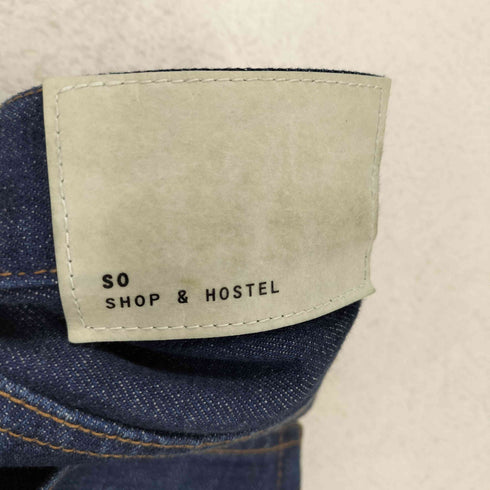 ソウショップアンドホステル so shop&hostel ワイドデニムパンツ メンズ LARGE